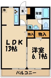 グランソレアードの物件間取画像